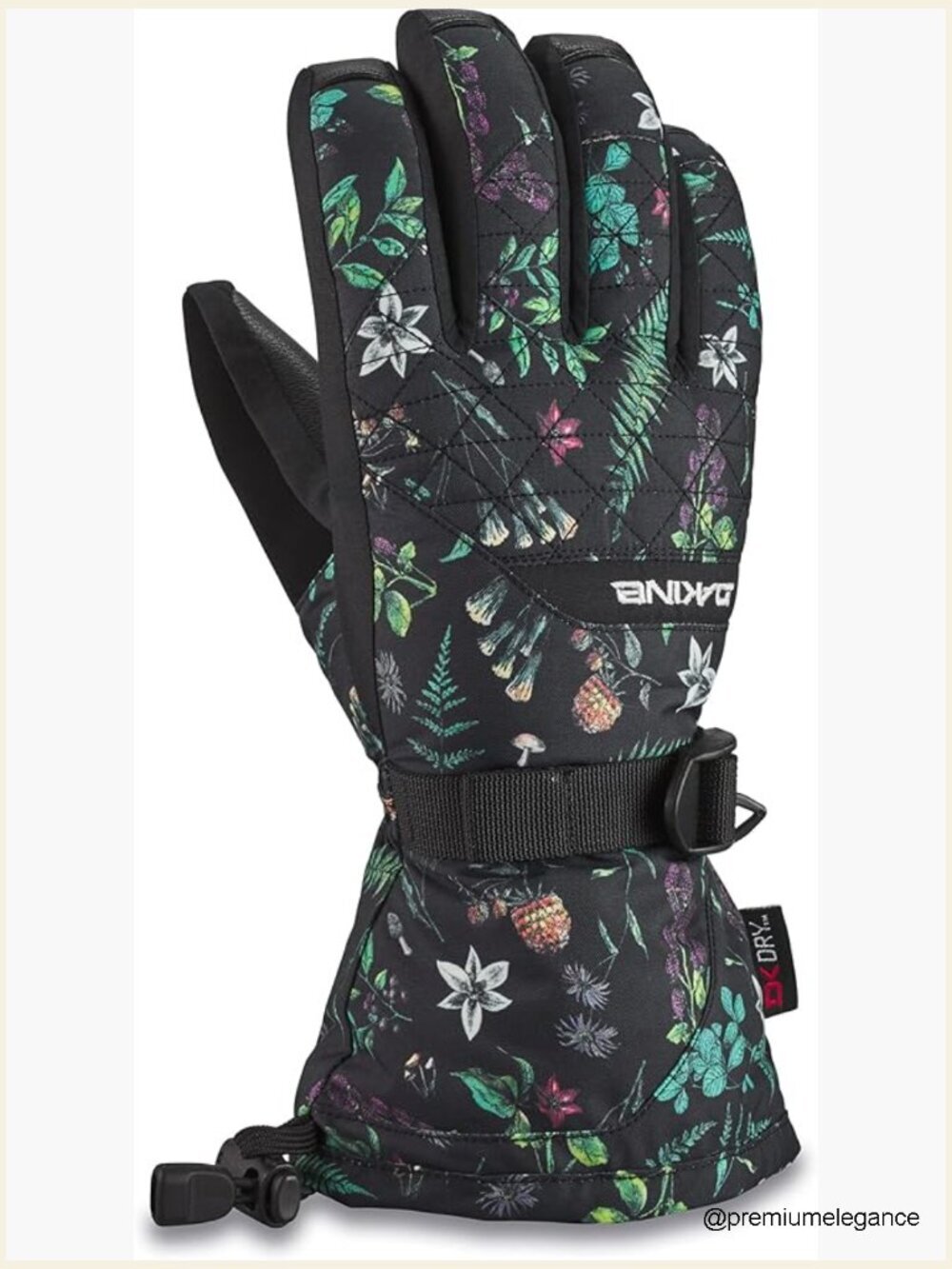 Womens Recycled Polyester Insulated Winter Gloves Waterproof Breathable